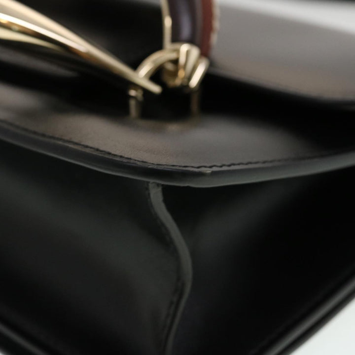Chloe Katie Shoulder Bag Leather Black 43713A