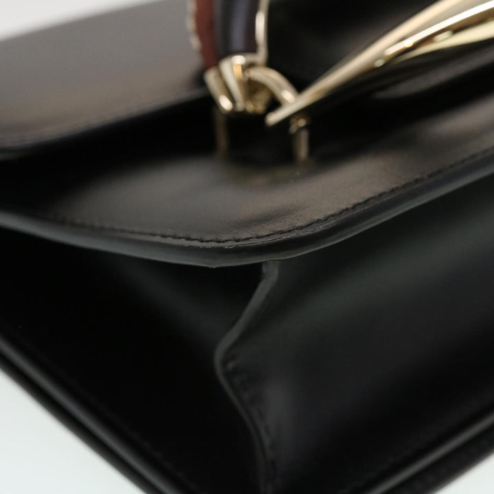 Chloe Katie Shoulder Bag Leather Black 43713A