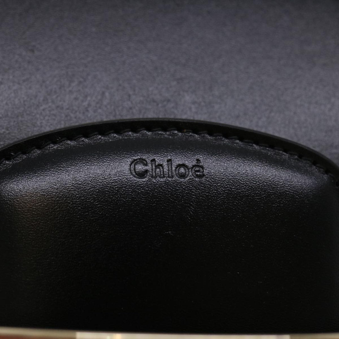 Chloe Katie Shoulder Bag Leather Black 43713A