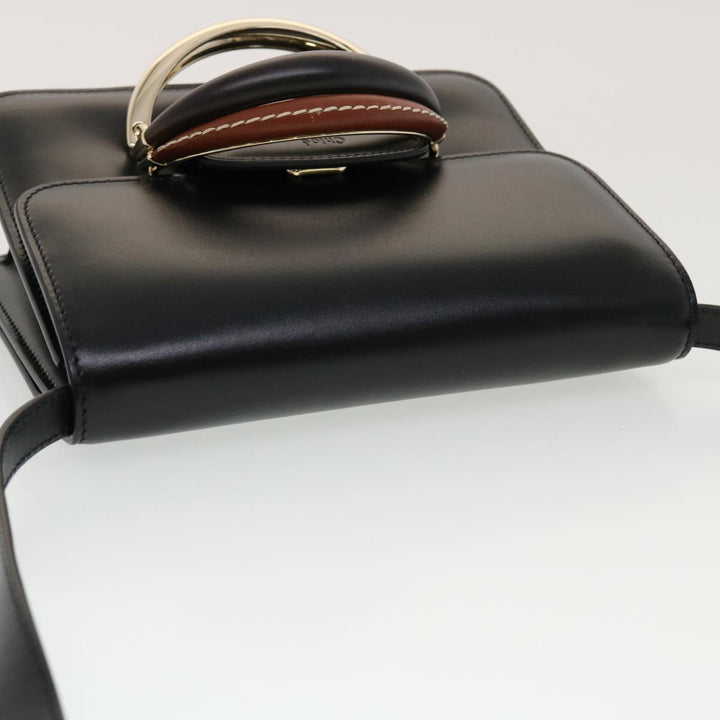 Chloe Katie Shoulder Bag Leather Black 43713A