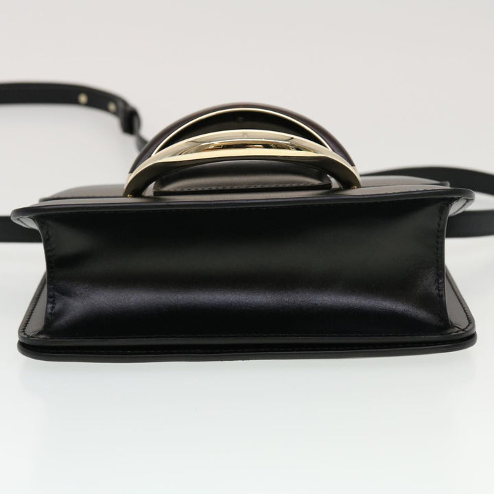 Chloe Katie Shoulder Bag Leather Black 43713A