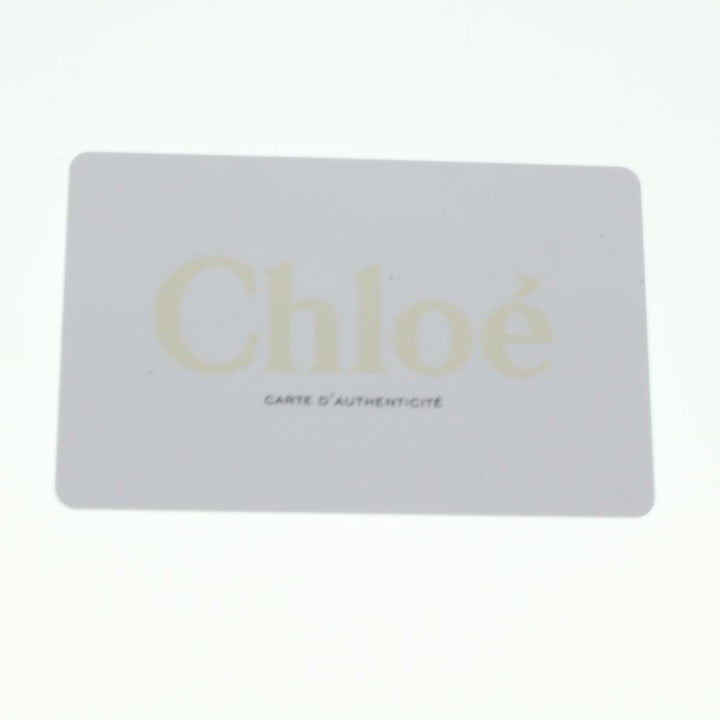 Chloe Etel Hand Bag Leather 2way Pink 04-12-50-65 43906