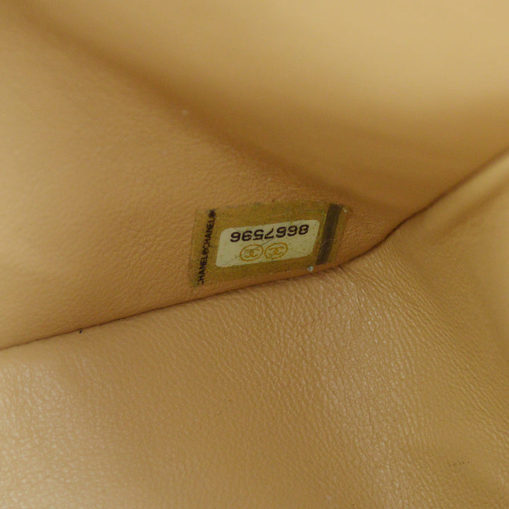 Top Quality Chanel Beige Caviar Medium Classic Double Flap Shoulder Bag