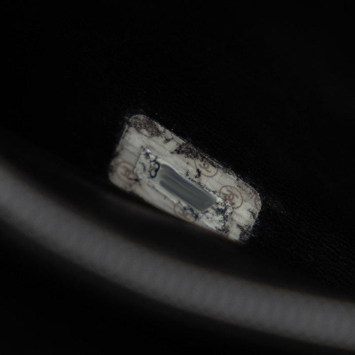 Top Quality Chanel Vintage Decacoco Cocomark Rucksack Black Caviar   CHANEL