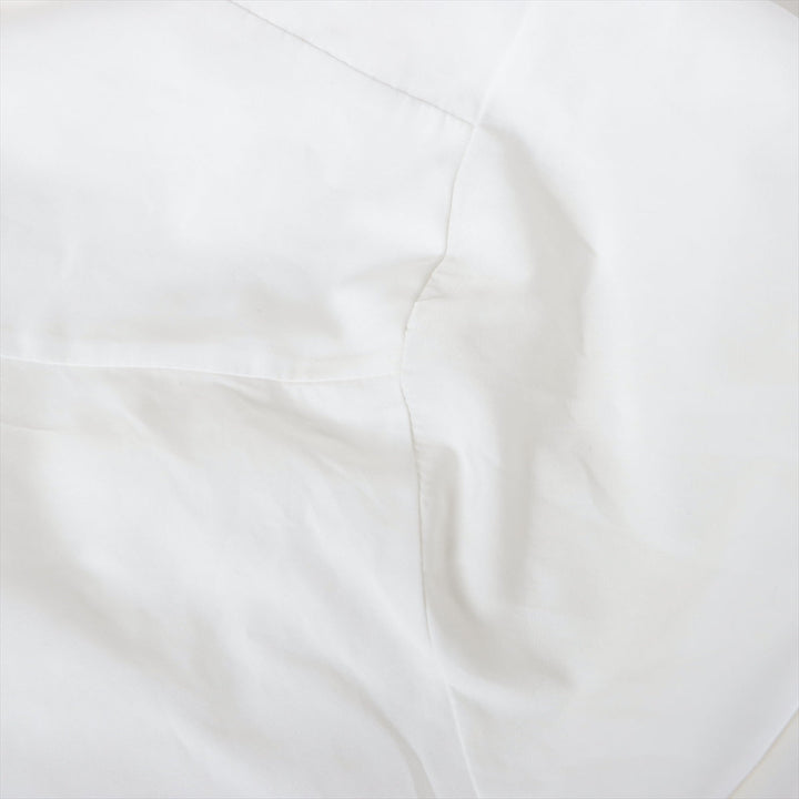 Top Quality Chanel Coconut Button Cotton X Silk  36  Black X White P73408