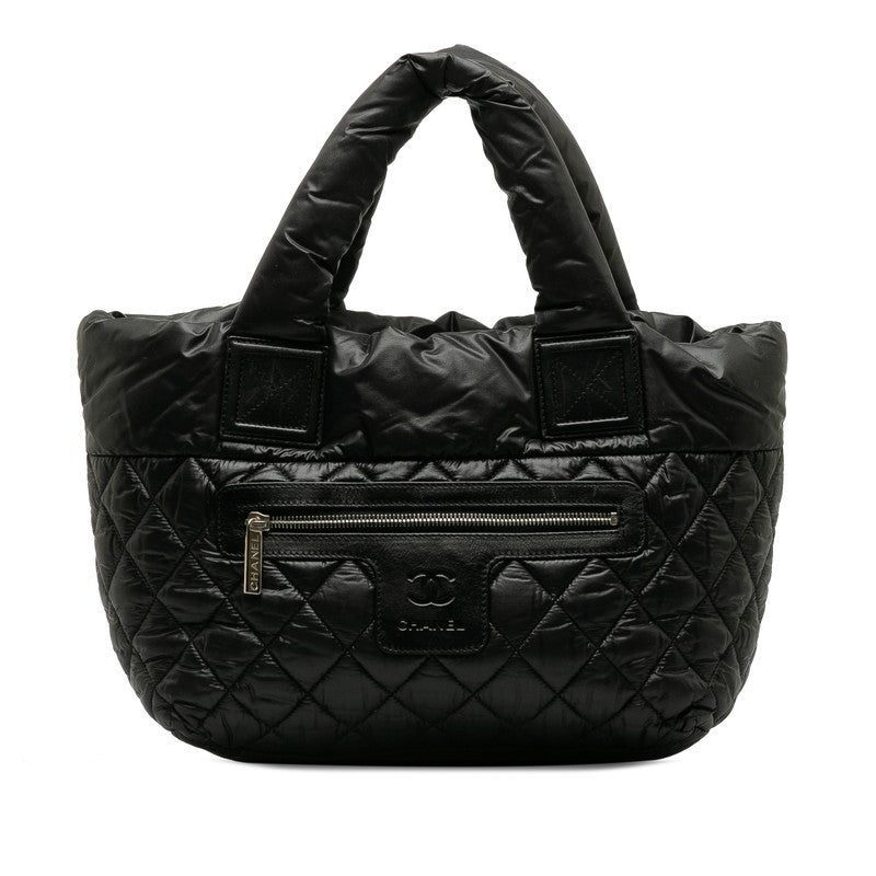 Top Quality Chanel Coca-Cola PM Coca-Cola Killing Tote Bag Black Nylon Leather  Chanel