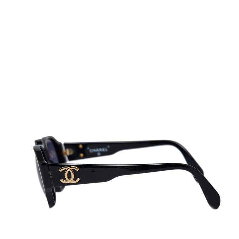 Top Quality Chanel Vintage Cocomark Boston Gold  un Glasses 0006 Black   Chanel
