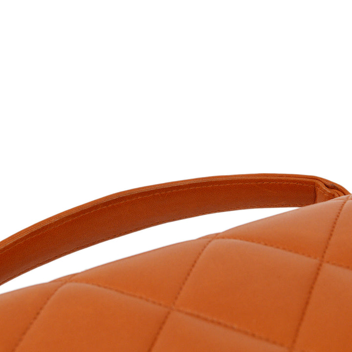 Top Quality Chanel Orange Lambskin Briefcase Business Handbag