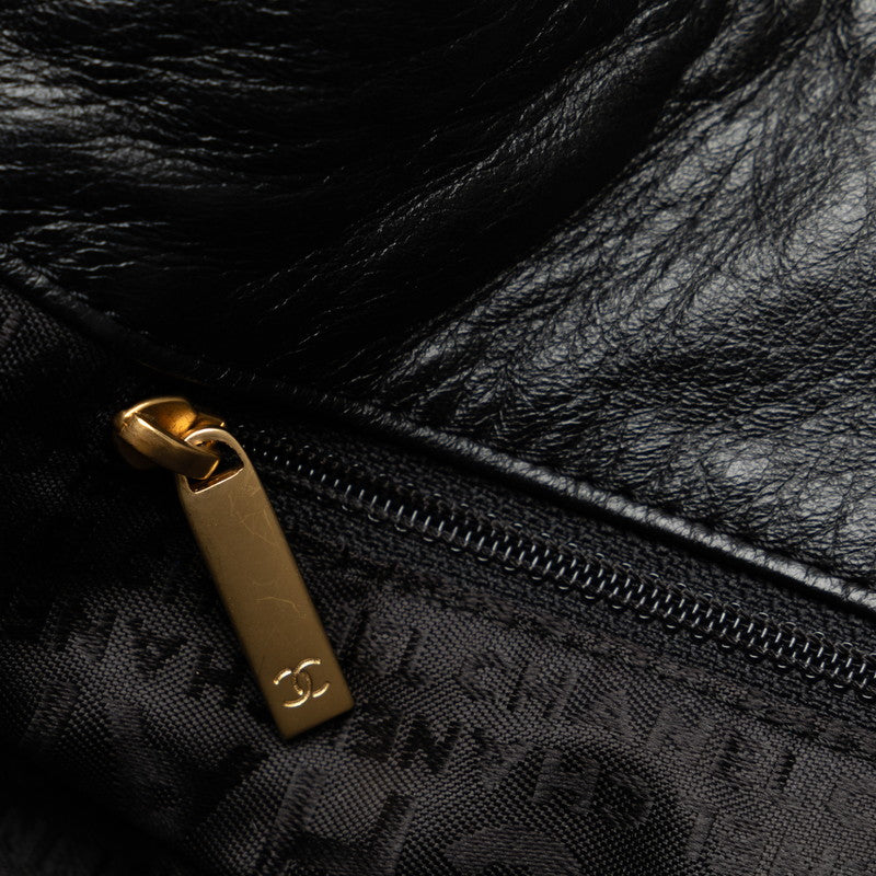 Top Quality Chanel Coco Chain Tote Bag Black Beige   Chanel