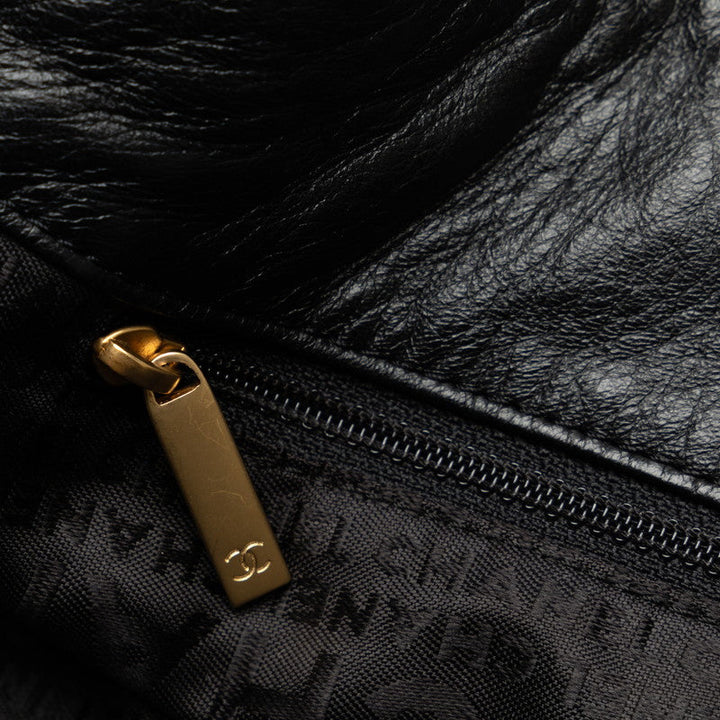 Top Quality Chanel Coco Chain Tote Bag Black Beige   Chanel