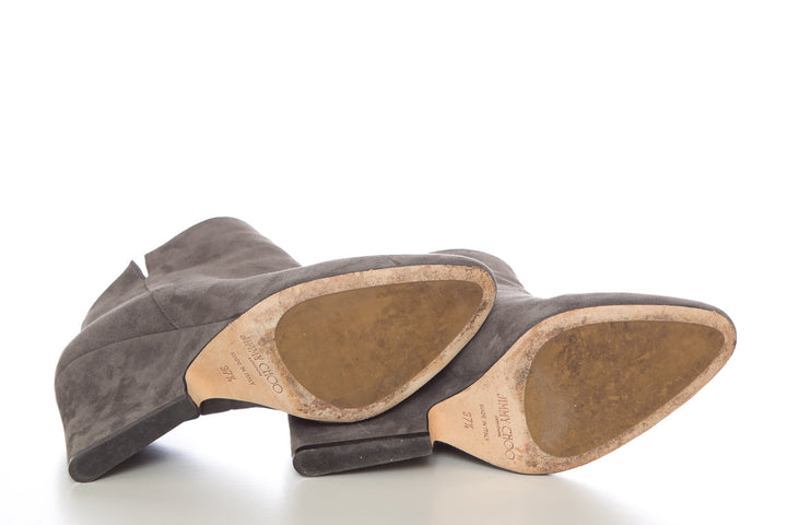Jimmy Choo Gray Booties SZ 37.5