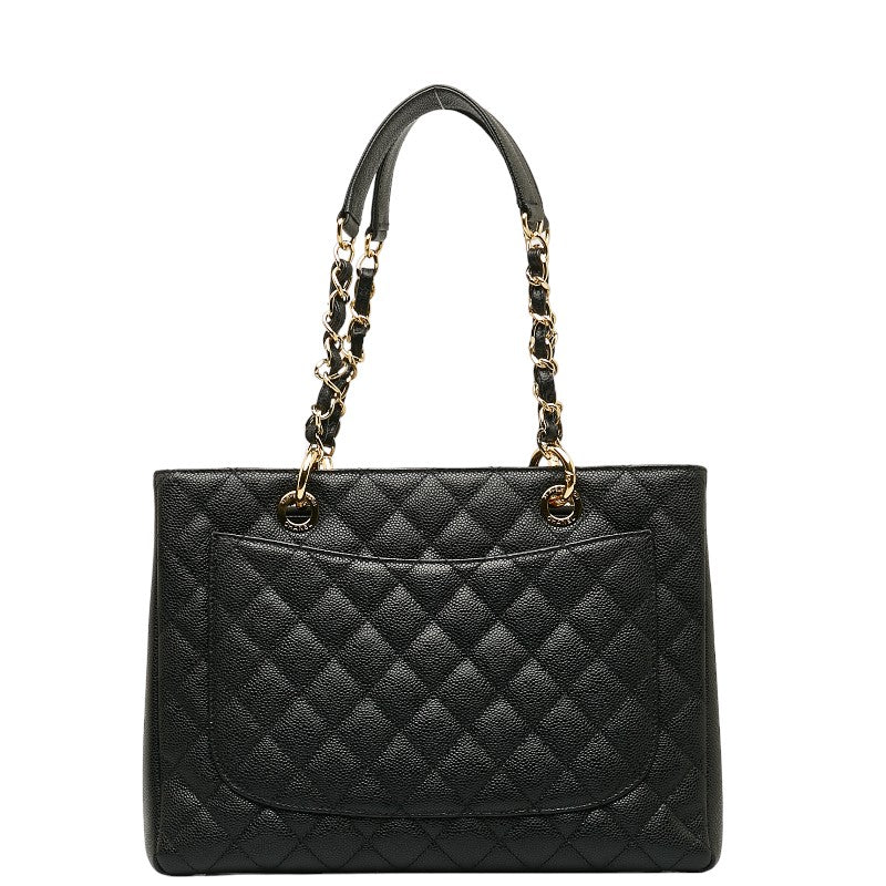 Top Quality Chanel GT Cocomark Chain  Bag Black Caviar S Lady Chanel