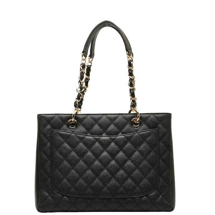 Top Quality Chanel GT Cocomark Chain  Bag Black Caviar S Lady Chanel