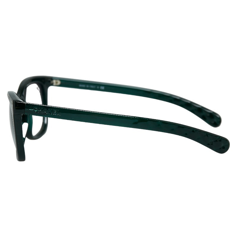 Top Quality Chanel Mattress Chain Sun Glasses 6041 Green Brown Plastic  Chanel