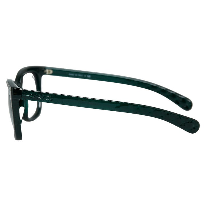 Top Quality Chanel Mattress Chain Sun Glasses 6041 Green Brown Plastic  Chanel