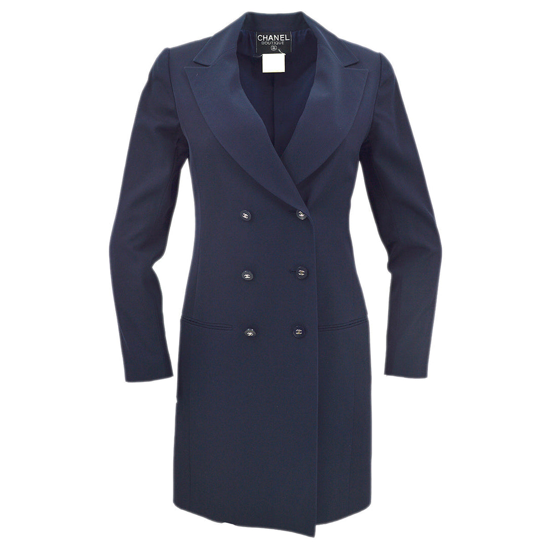 Top Quality Chanel Coat Navy #36