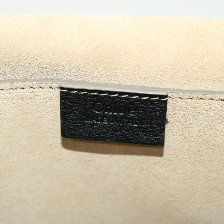 Chloe Shoulder Bag Leather Black 45304
