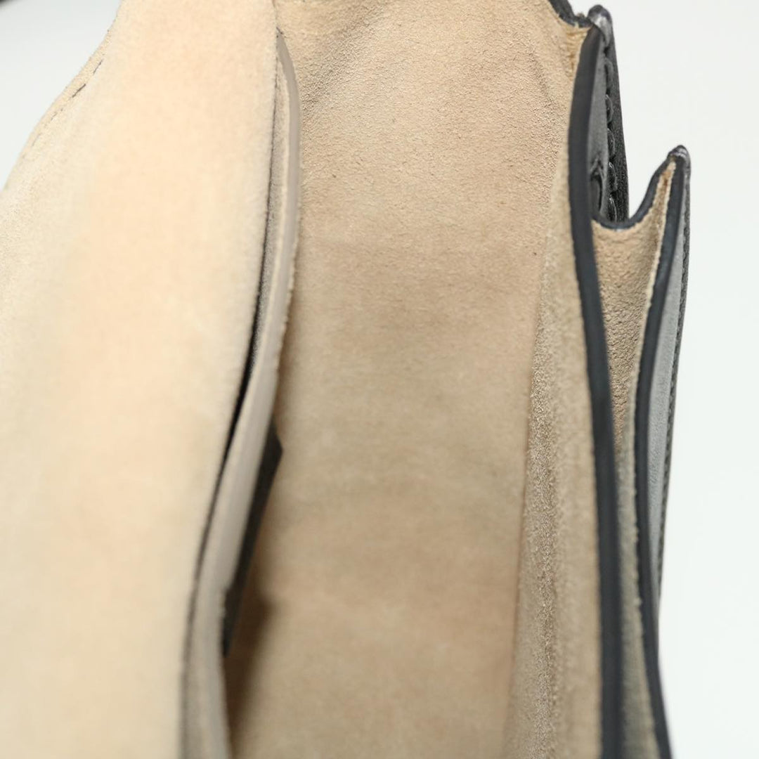 Chloe Shoulder Bag Leather Black 45304