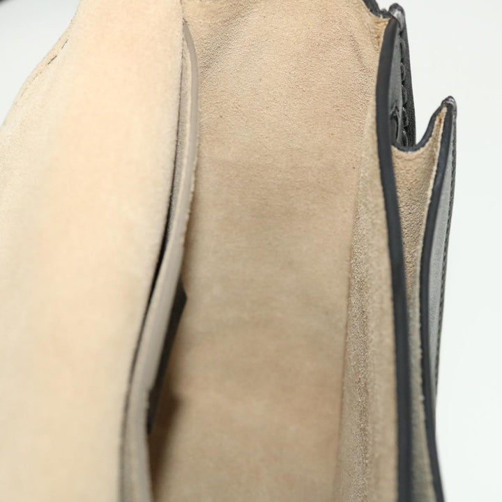 Chloe Shoulder Bag Leather Black 45304