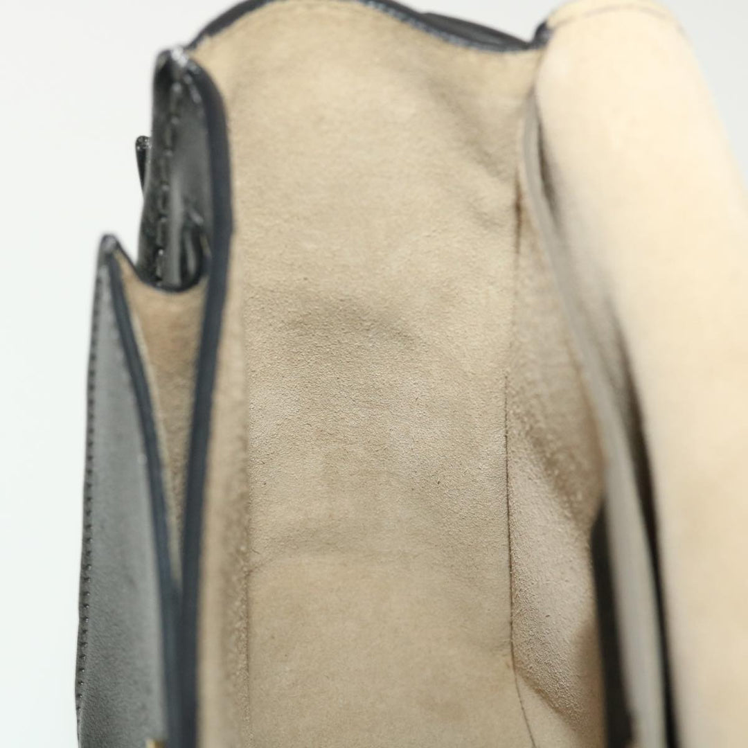 Chloe Shoulder Bag Leather Black 45304