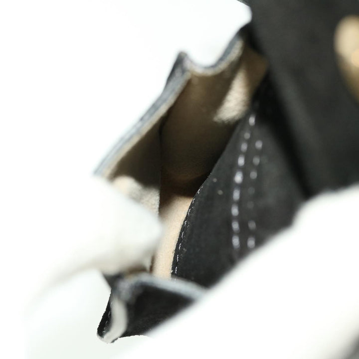 Chloe Shoulder Bag Leather Black 45304