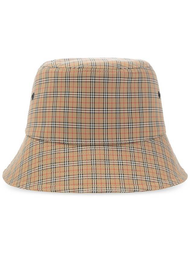 Burberry Mini Check Bucket Hat Archive Beige