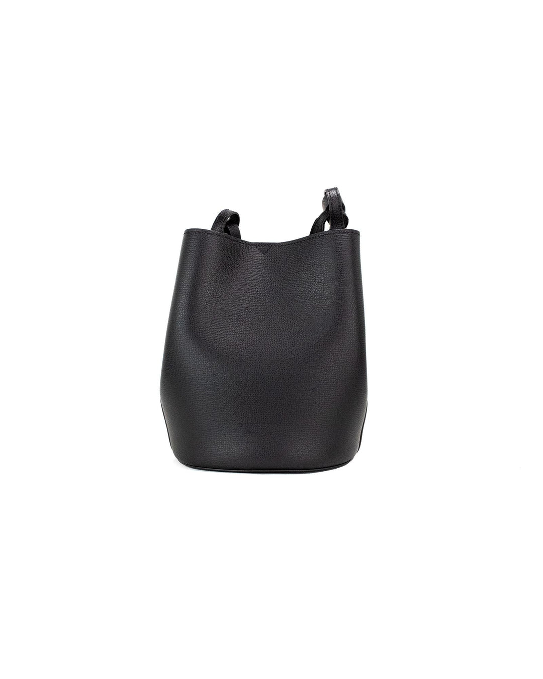 Burberry Haymarket Check Pebble Leather Bucket Handbag Purse