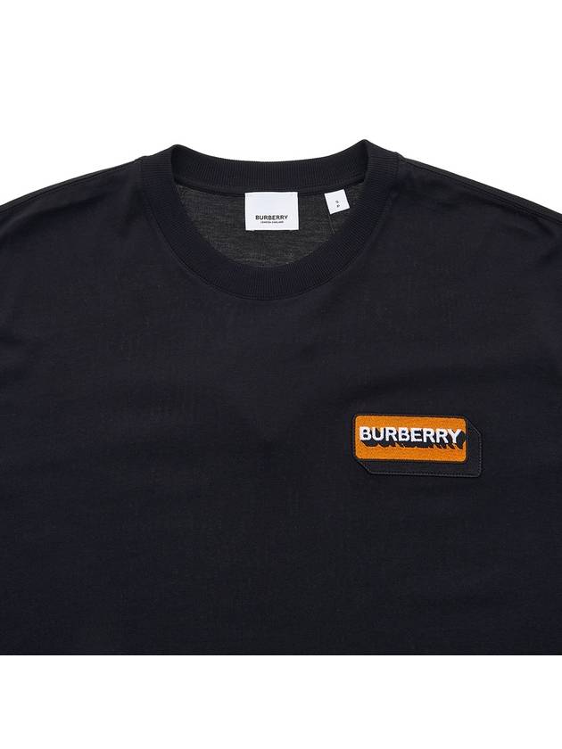 Burberry Logo Short Sleeve T-Shirt Black