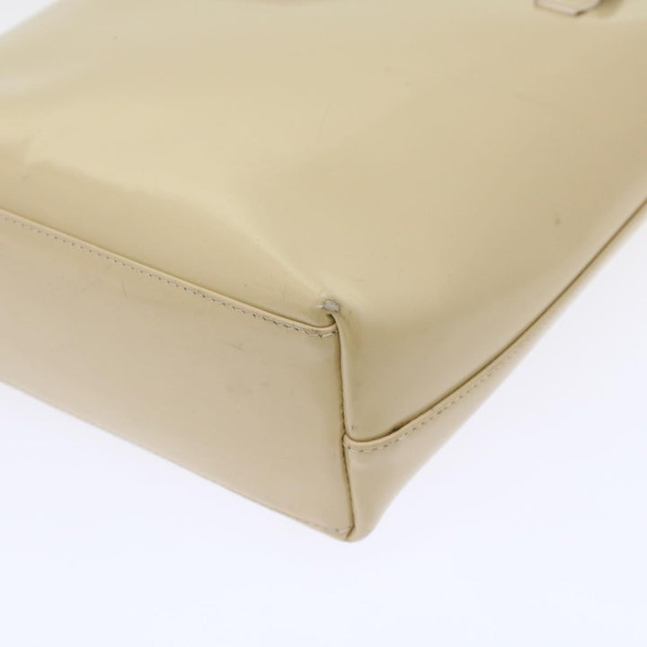 GUCCI Hand Bag Patent leather Beige  45916