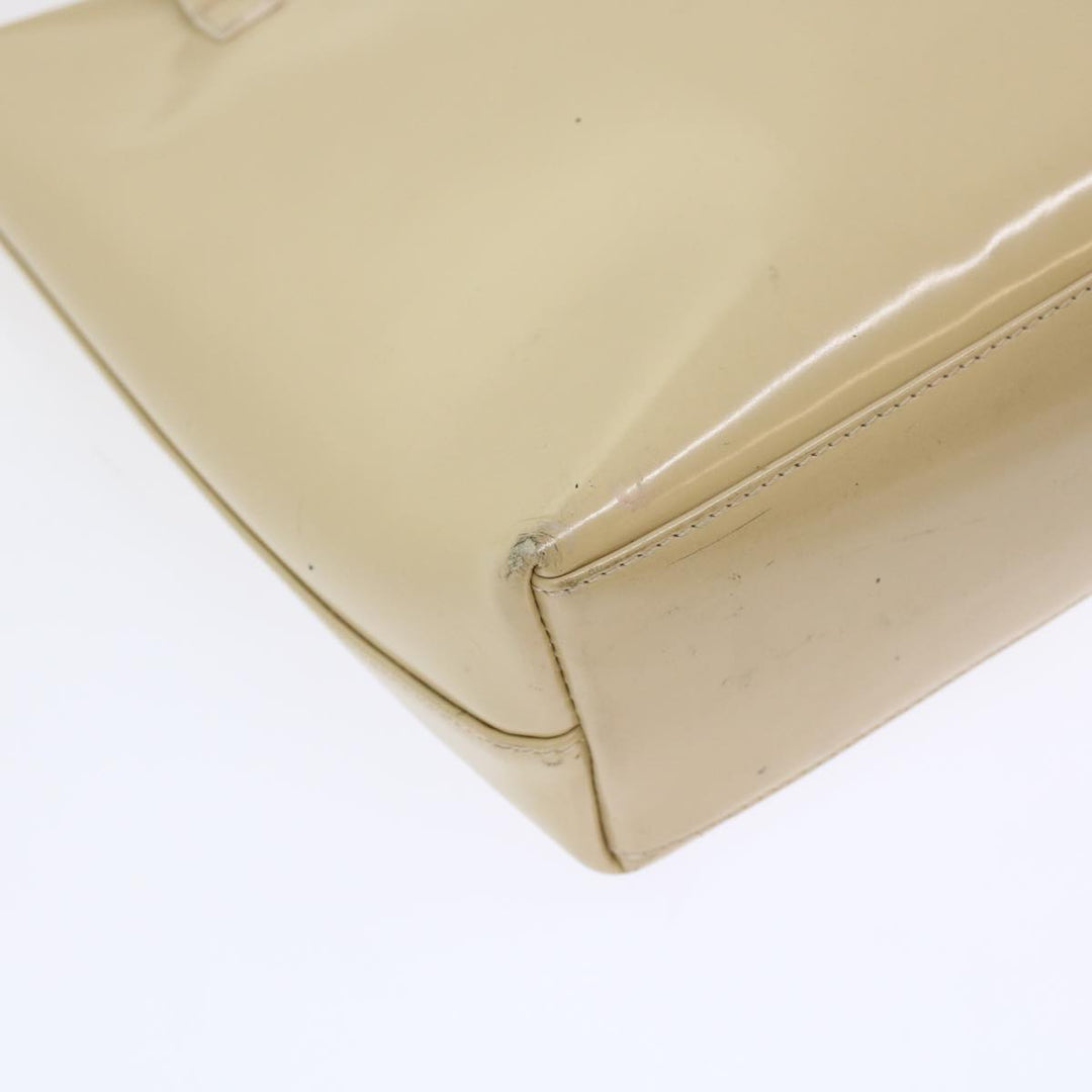 GUCCI Hand Bag Patent leather Beige  45916