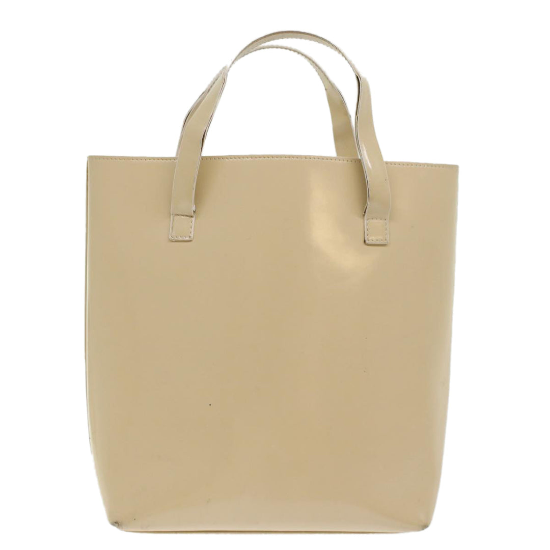 GUCCI Hand Bag Patent leather Beige  45916