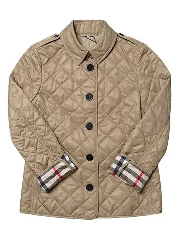 Burberry Frankby Quilted Jacket Beige