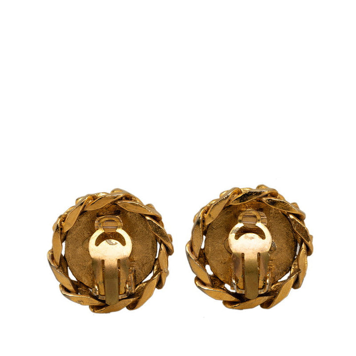 Top Quality Chanel Coco Rhinestone Earring G   Chanel