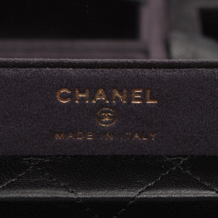 Top Quality Chanel Matrasse  Jewelry Case Black G