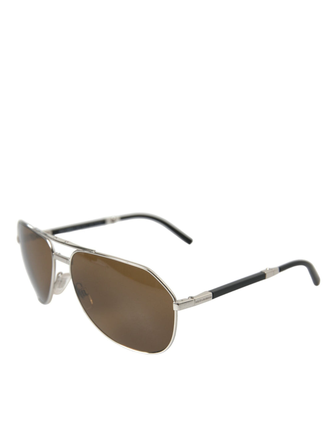 Dolce & Gabbana Sleek Silver Metal Sunglasses for Men's Men