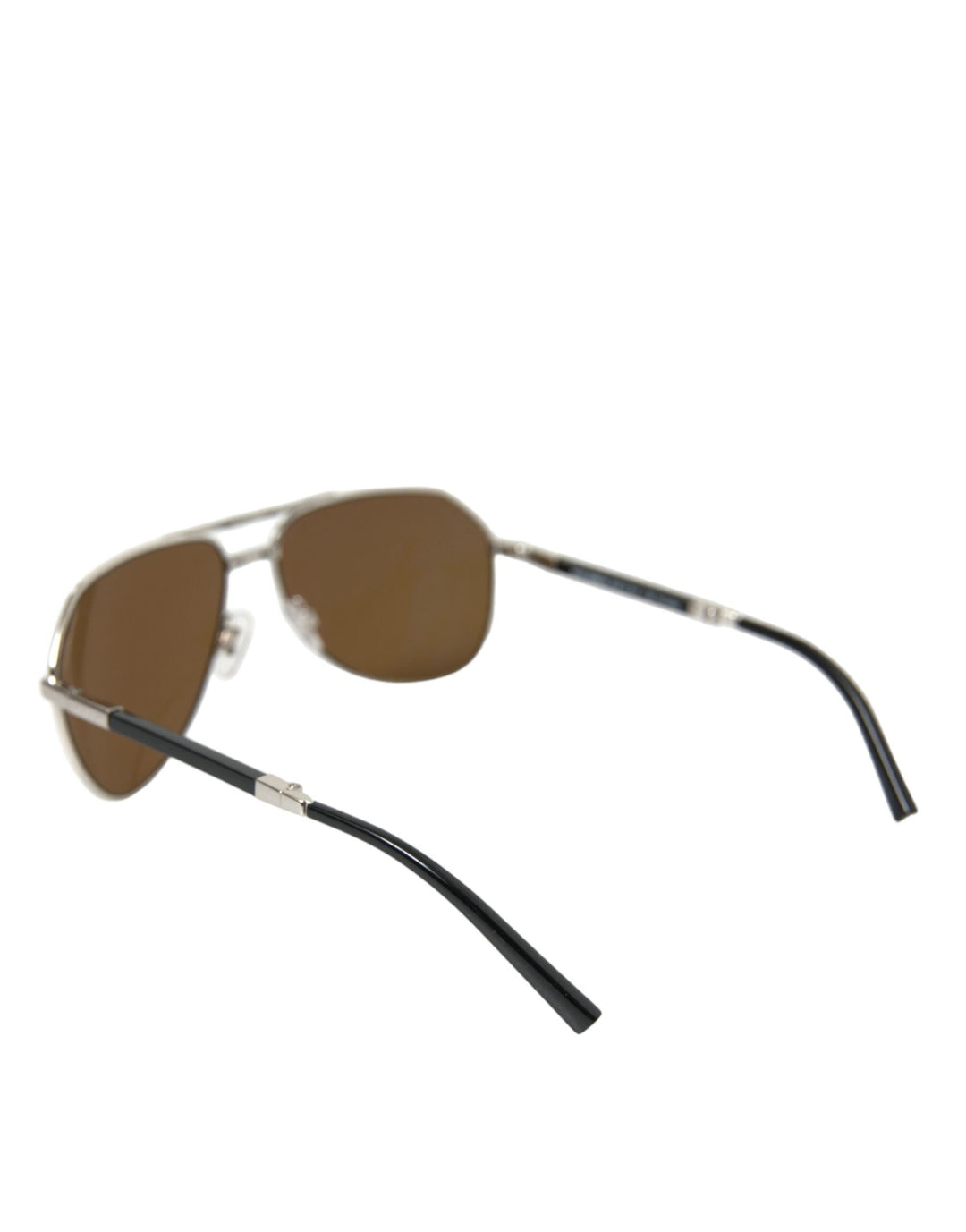 Dolce & Gabbana Sleek Silver Metal Sunglasses for Men's Men