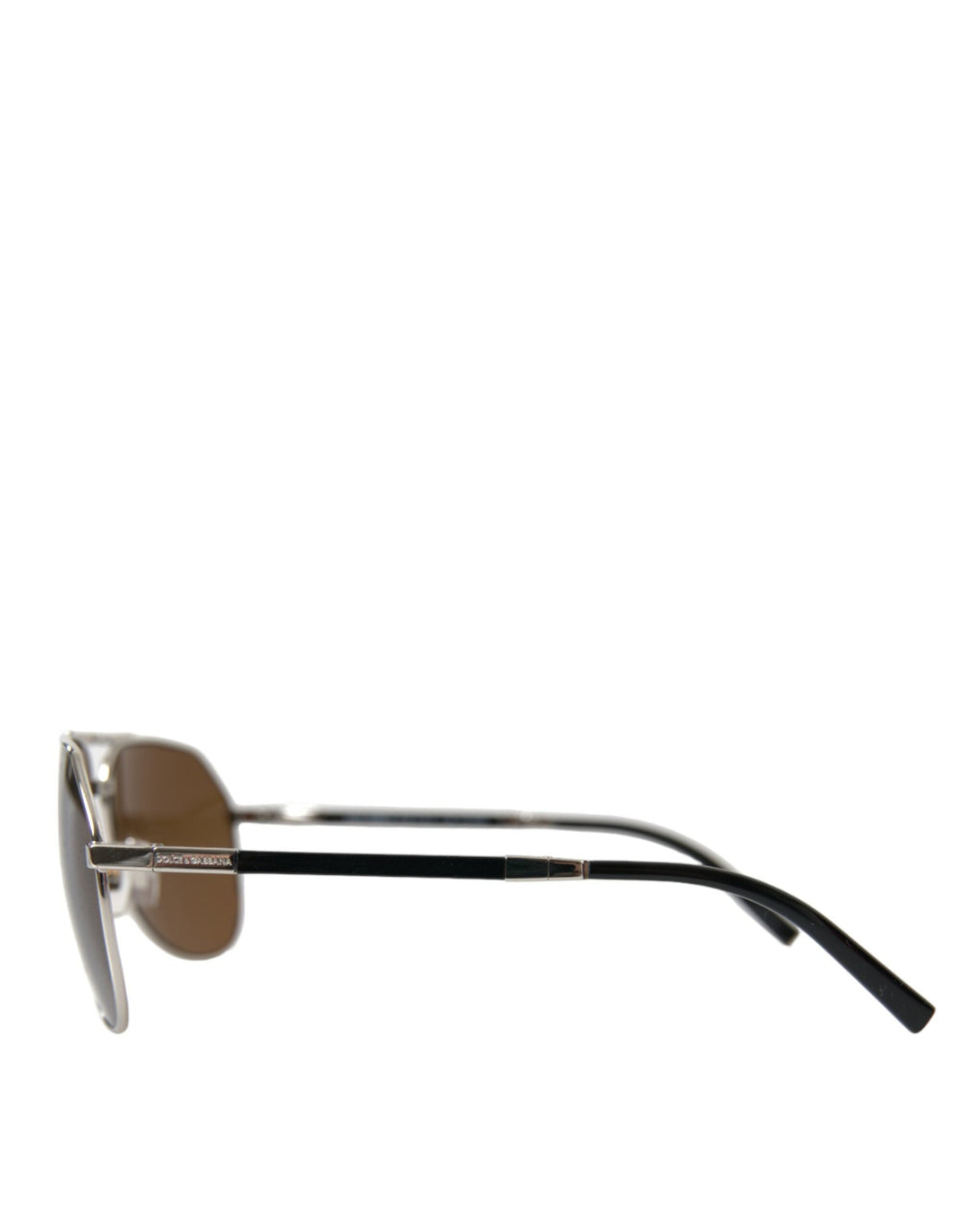 Dolce & Gabbana Sleek Silver Metal Sunglasses for Men's Men