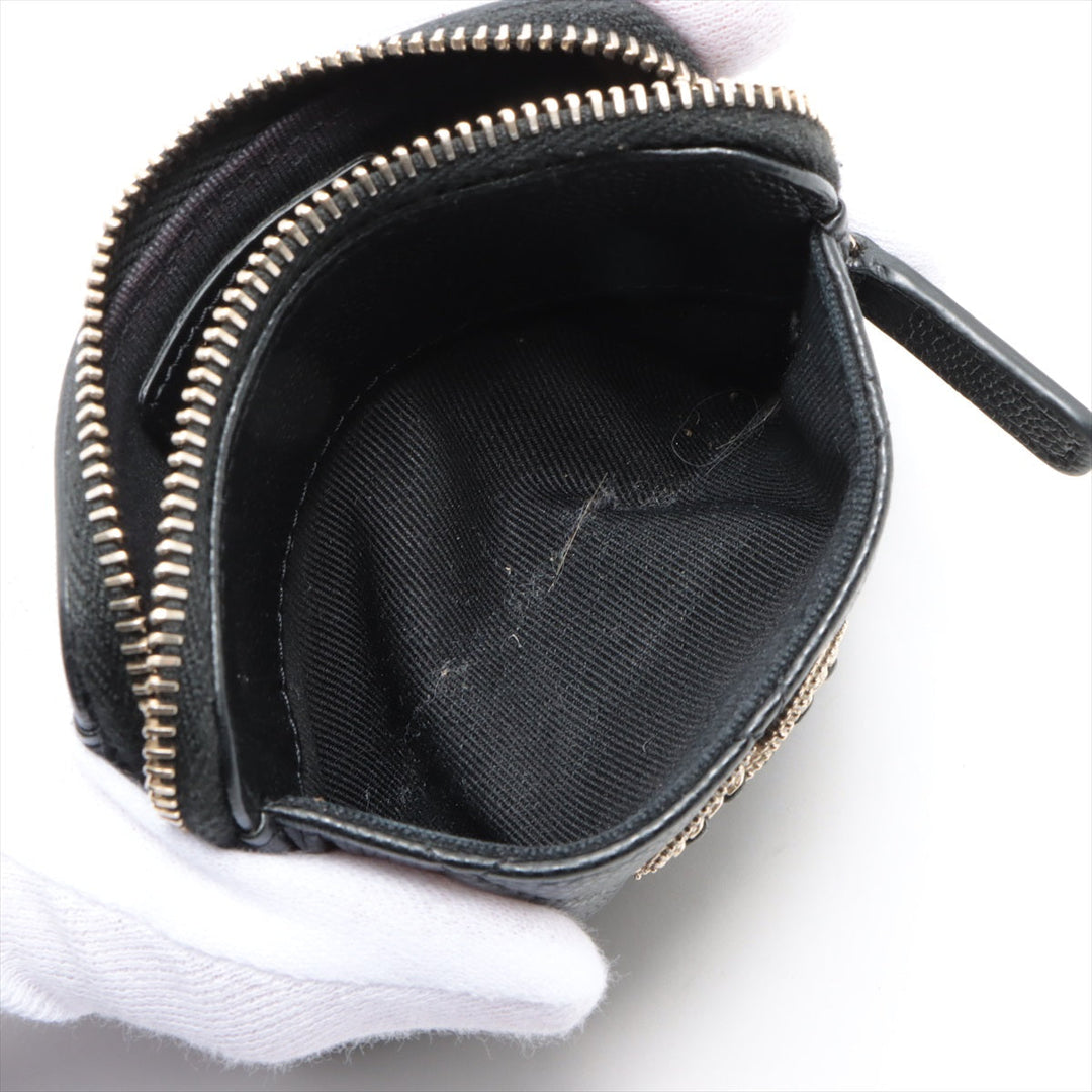 Top Quality Chanel Matrasse Caviar S Coin Case Black G  32rd