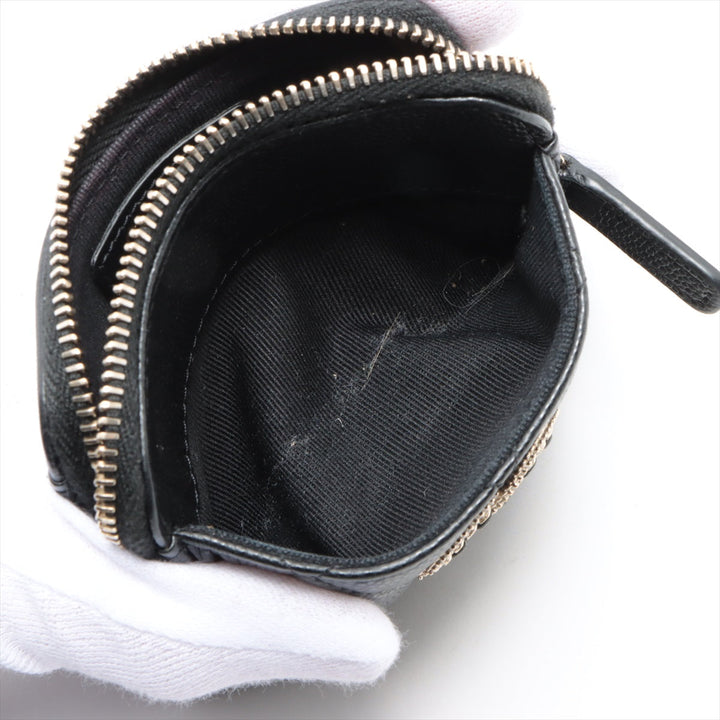 Top Quality Chanel Matrasse Caviar S Coin Case Black G  32rd