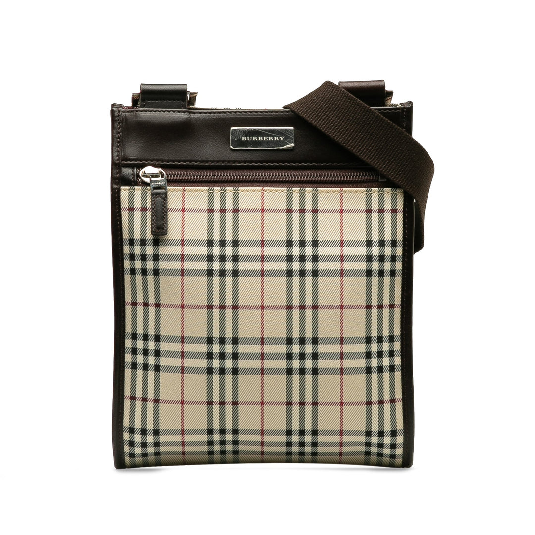 BURBERRY House Check Crossbody Bag