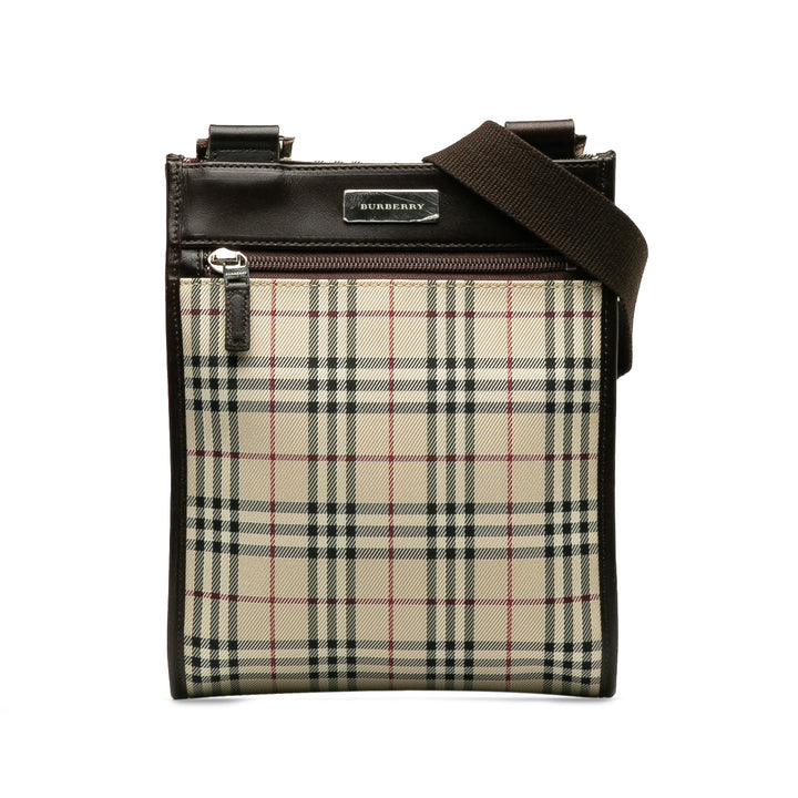 BURBERRY House Check Crossbody Bag