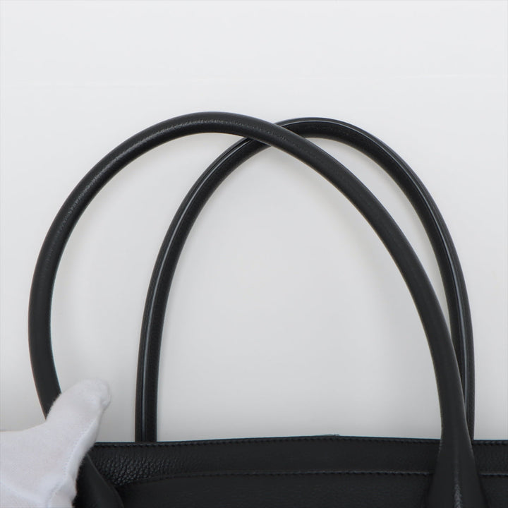 Top Quality Chanel Executive Leather Tote Bag Black Gold  17th