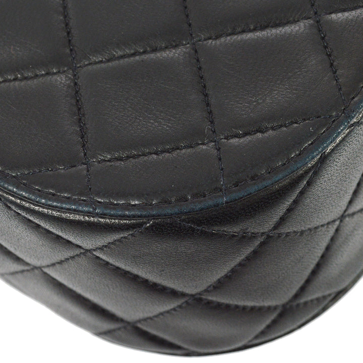 Top Quality Chanel 1991-1997 Black Lambskin Handbag