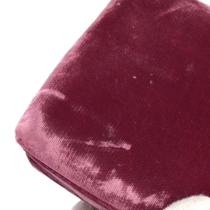 Top Quality Chanel 1994-1996 Pink Velvet Evening Bag