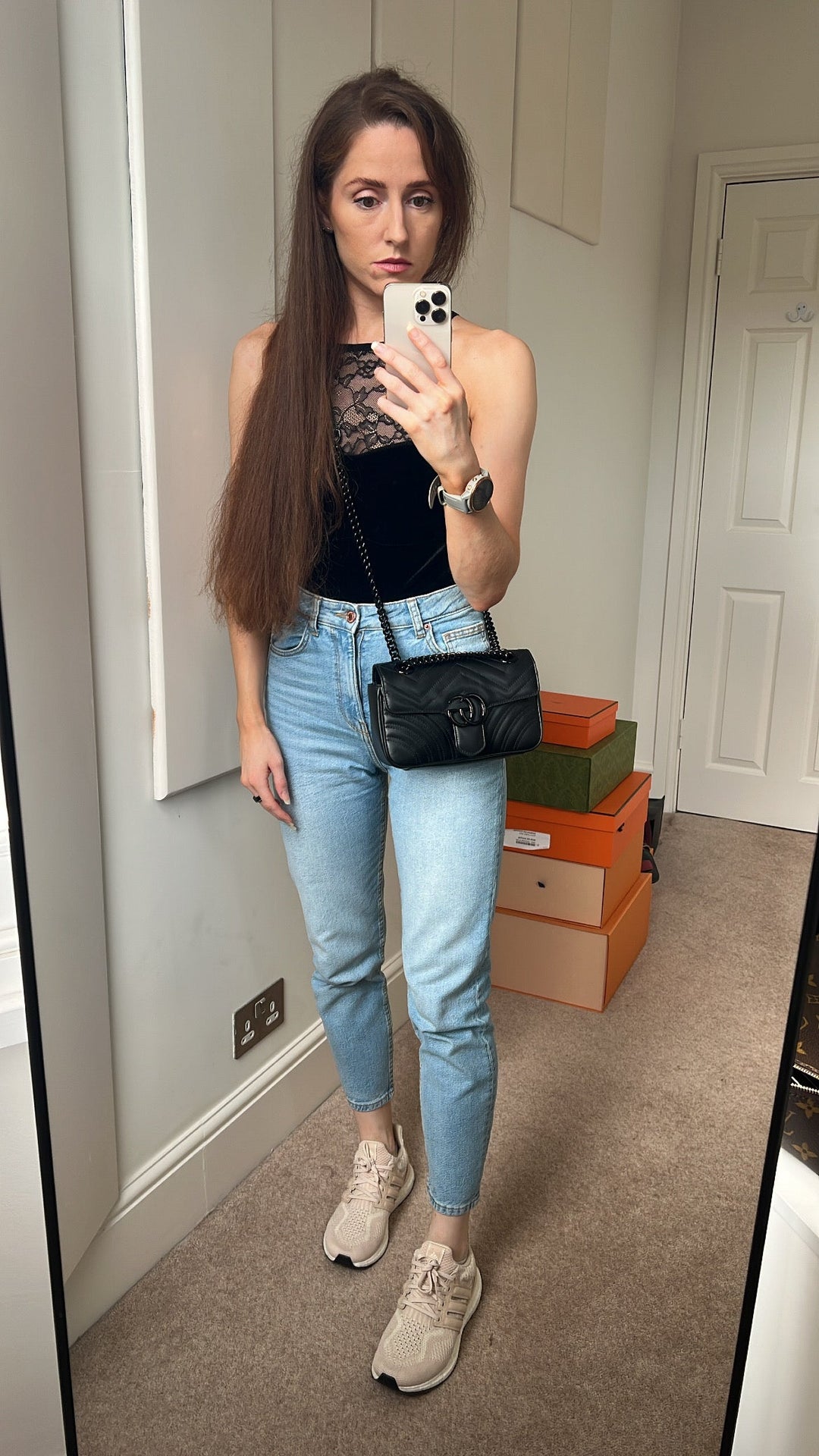 Gucci GG Black Marmont Mini Shoulder Bag (RRP £1,700)