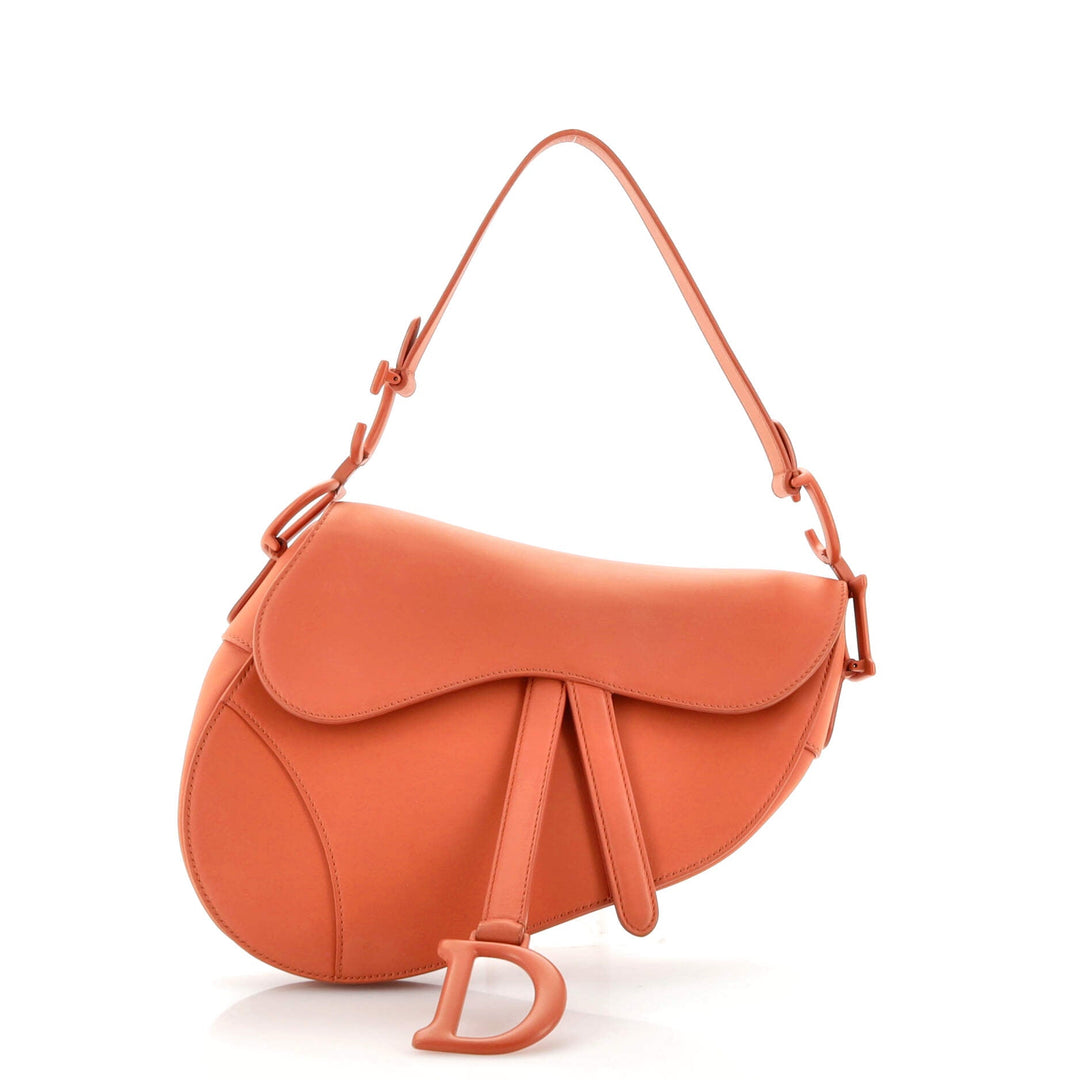 Top quality Dior Ultra Matte Saddle Handbag Leather Medium