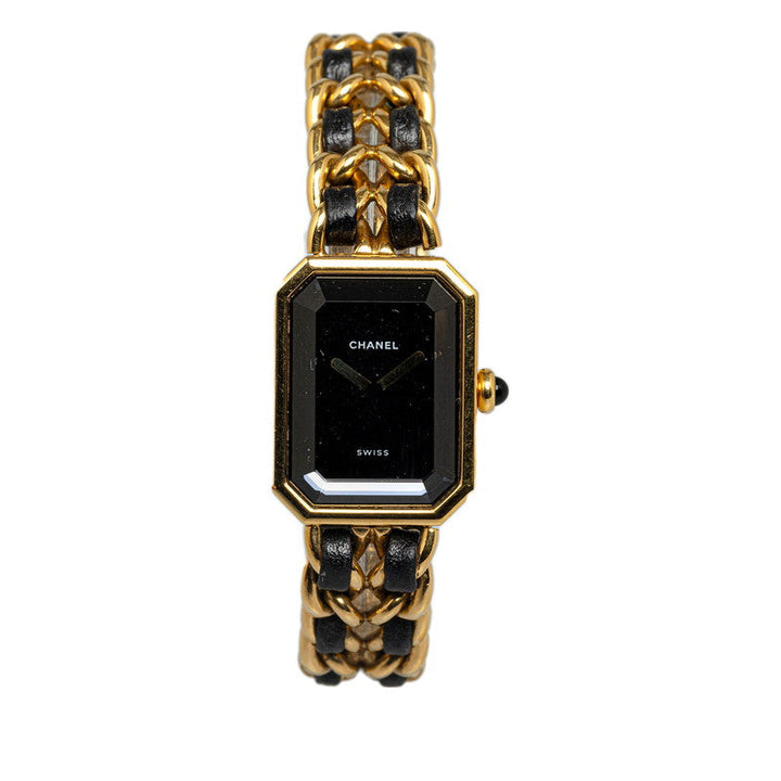 Top Quality Chanel Premium  Size L H0001 Quartz Black Screen Mackie  CHANEL