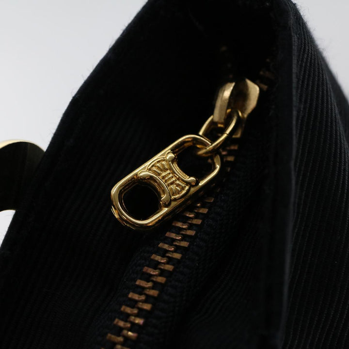 Celine Pouch Nylon Black  47415