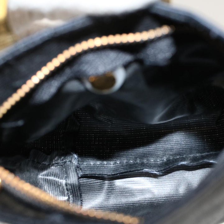 Celine Pouch Nylon Black  47415