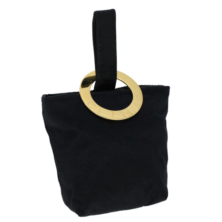 Celine Pouch Nylon Black  47415